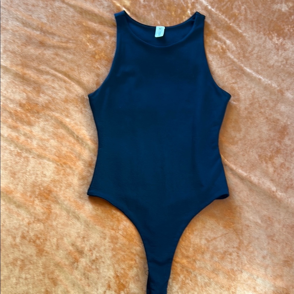 bp Black Ribbed Bodysuit - Picture 2 of 6